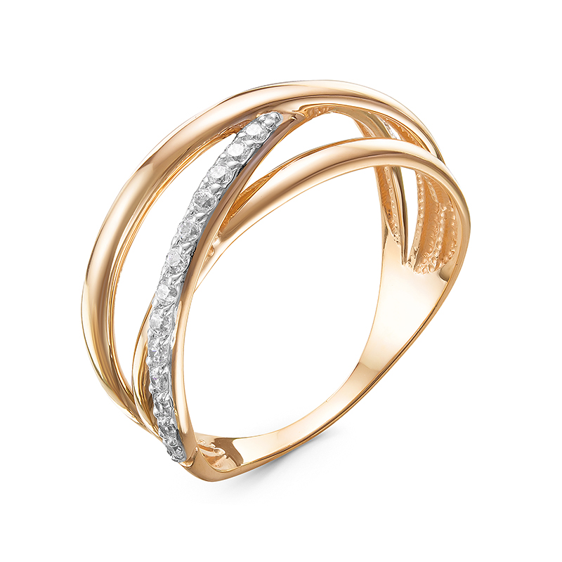 Кольцо, золото, бриллиант, БР111343